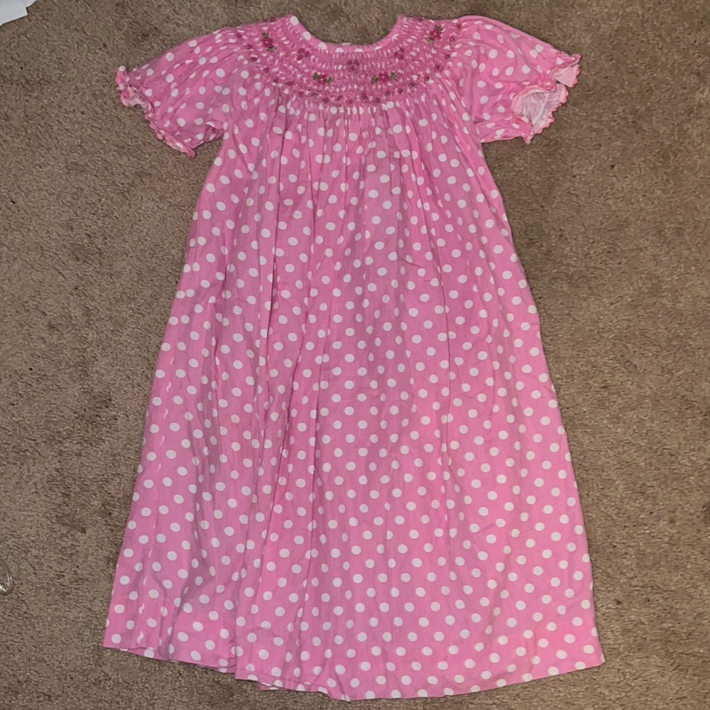 Bishop length dress